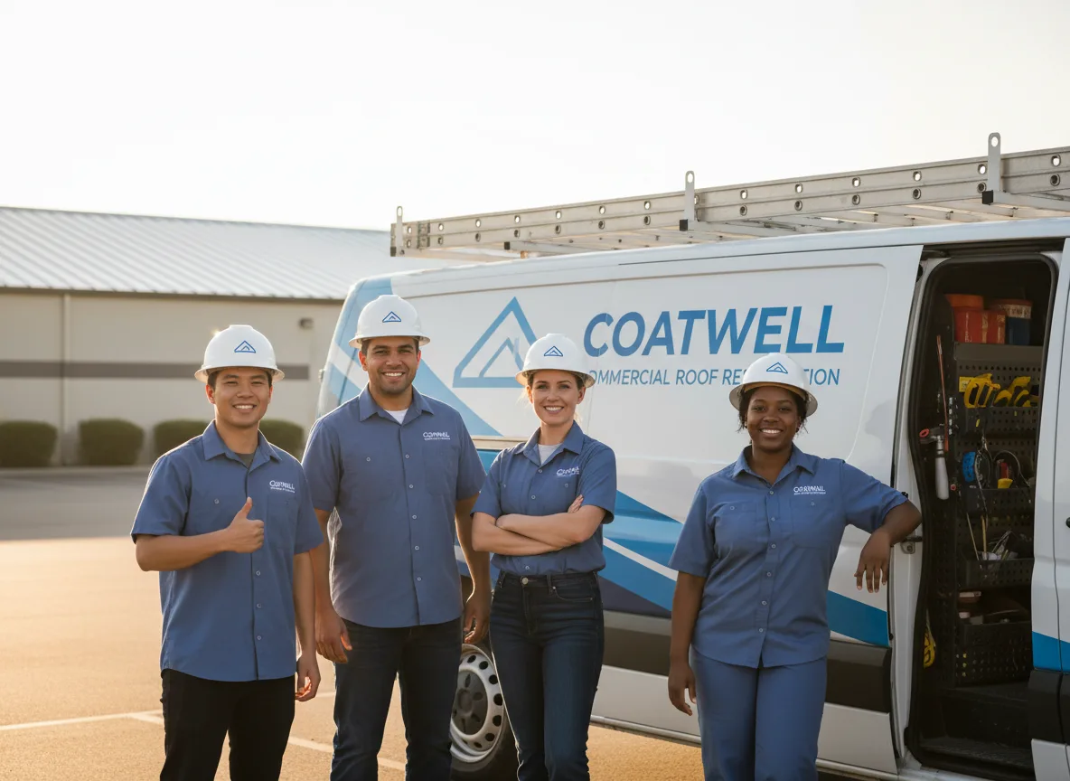 Commercial roof coating company in Marengo, IL